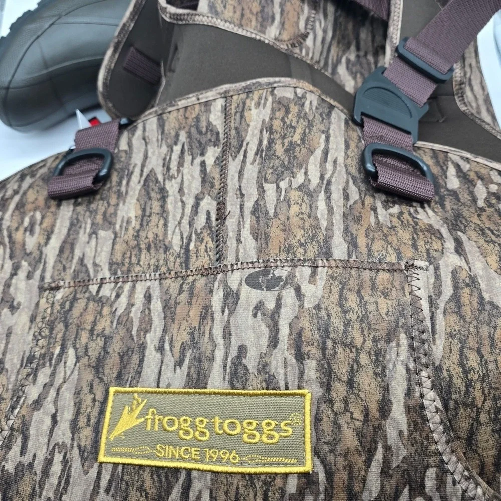 Frogg Toggs Amphib Neoprene Bootfoot Chest Wader Camo 3.5mm Size 13‎ Fishing